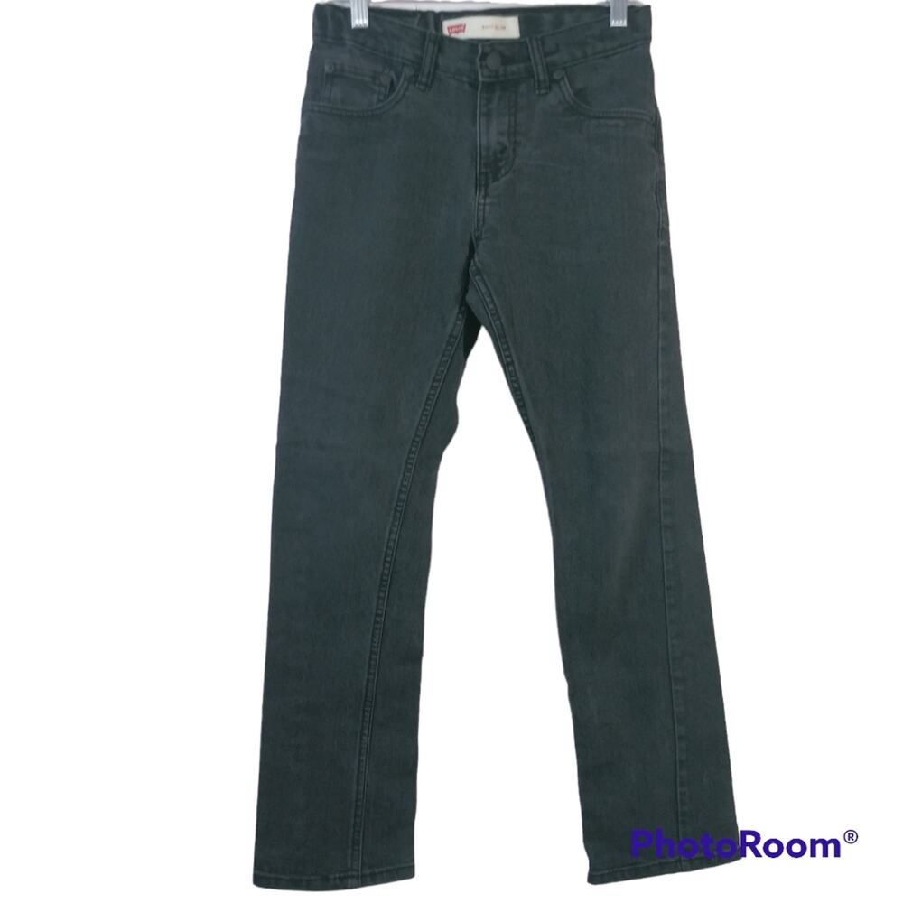 Levi’s 511 Slim black jeans 26x26 Boys 12